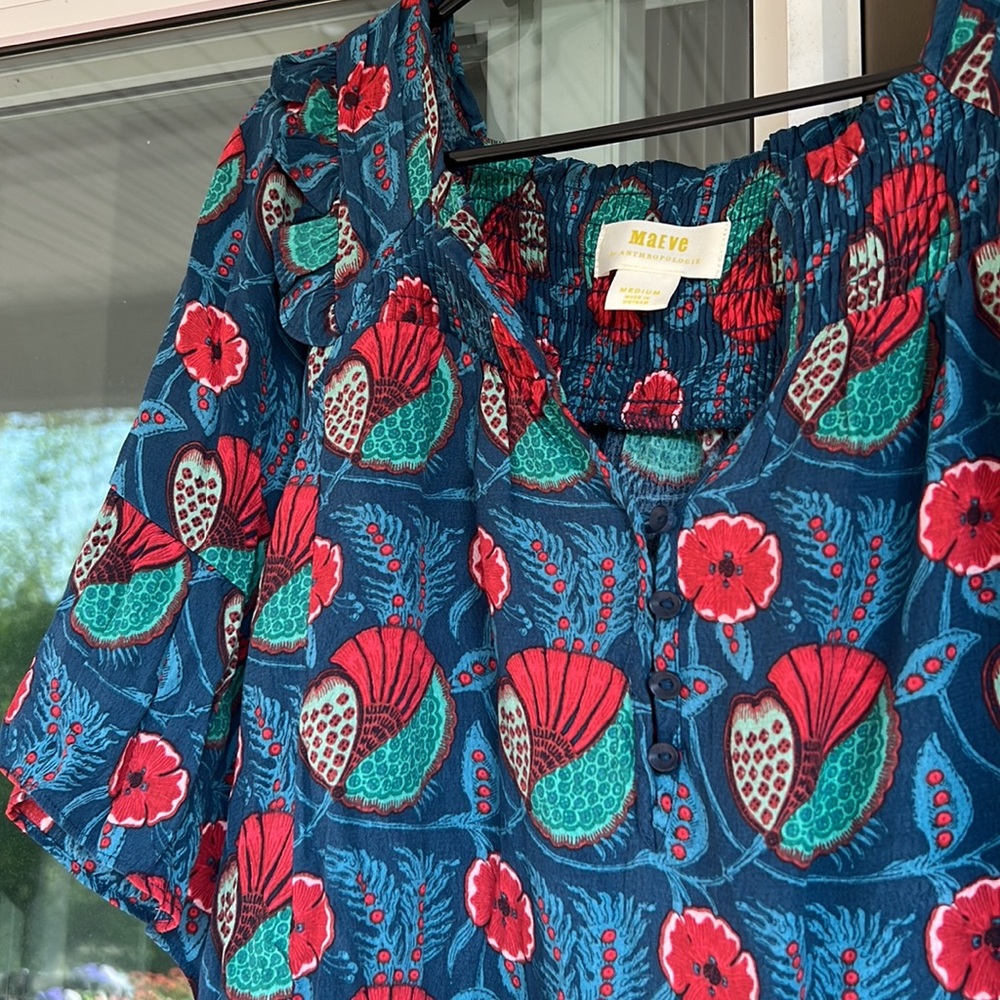 Anthropologie Maeve blouse.